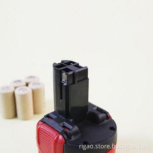 9.6V SC NiCD Battery for Bosch 2607335707, with 2000mAh Capacity
